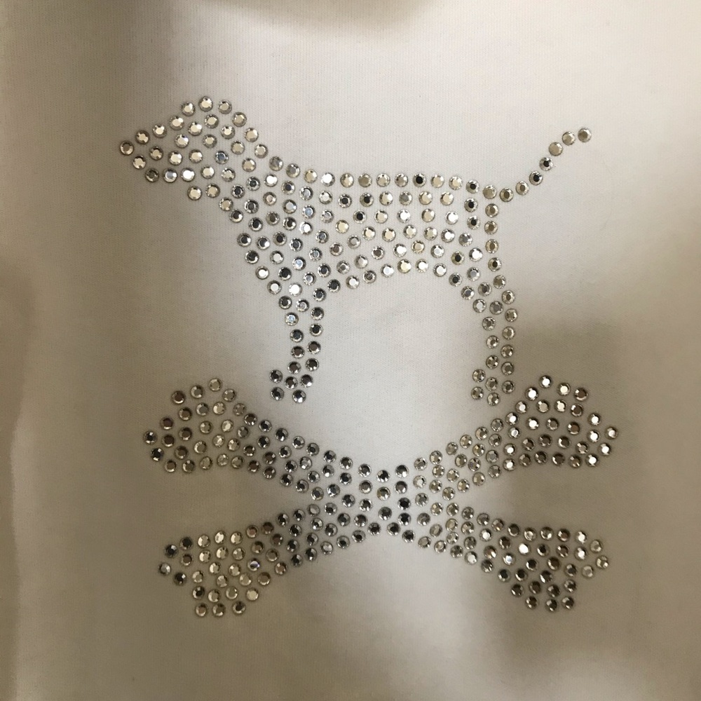 Victoria’s Secret white bling hoodie
